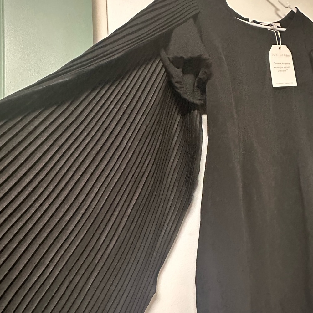 Ivy City Co Black Mini Dress